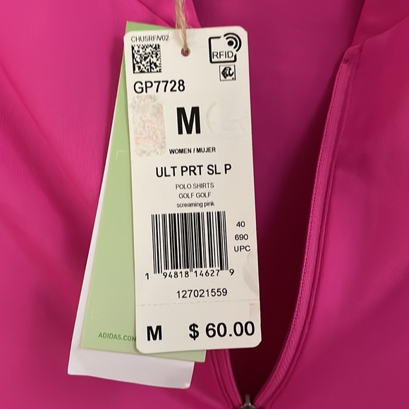 NWT Adidas Sleeveless Polo Golf Shirt - Picture 10 of 16